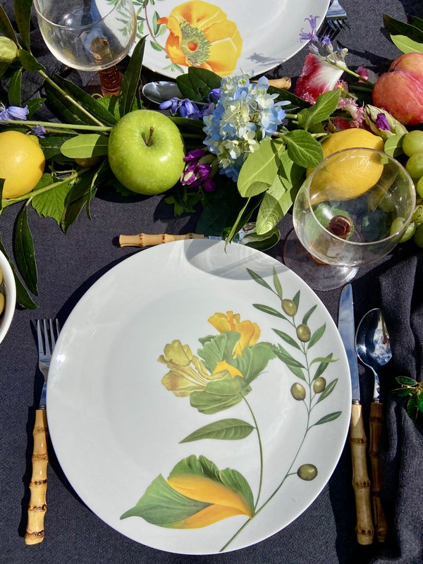 Botanical Wonders - Set of 4 dinner plates