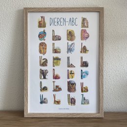 Poster Dieren ABC A3
