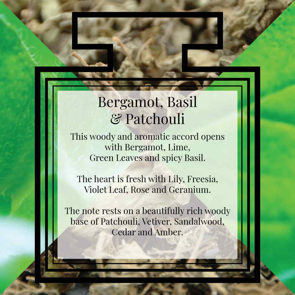 Bergamota, Albahaca y Pachulí - Eau de Parfum - 100ml