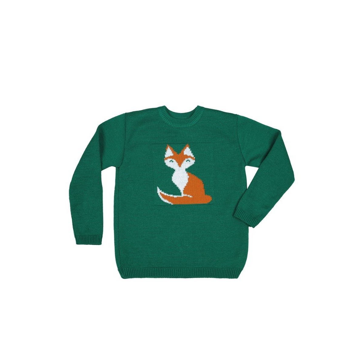 Sweter FOX - GREEN
