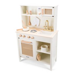 Cocina infantil de juguete de madera - Rattan