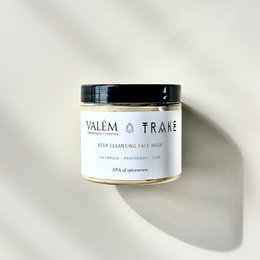 Tiefe Reinigungsgesichtsmaske-Premium-Ton und feine kaltgepresste Öle-200 g | Entgiftung, Reinigung, saubere Schönheit