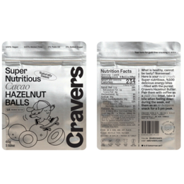 CRAVERS Bolas De Avellana, Paquete De 12, 60 G