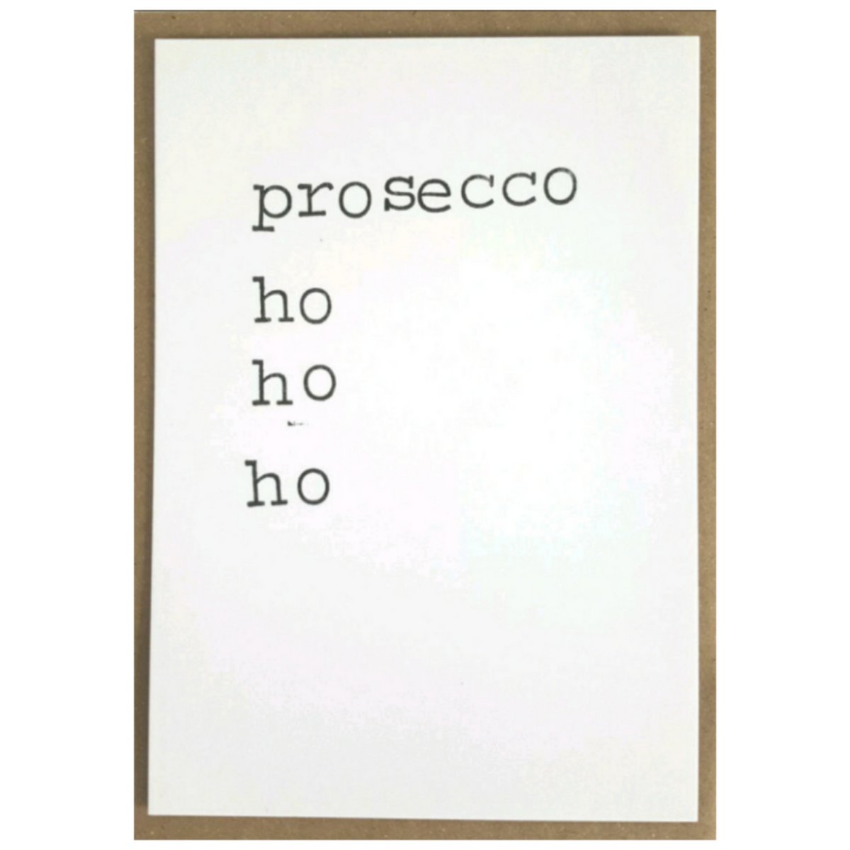prosecco ho ho ho