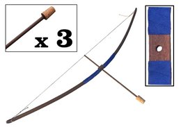 BOW RUSTIK + 3 ARROWS - ST454F