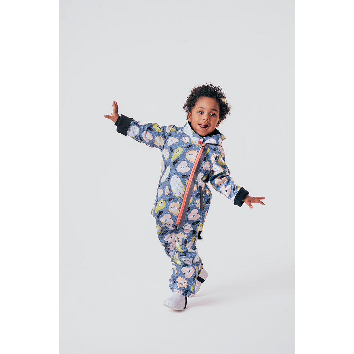 Kids Softshelljacke alle Früchte