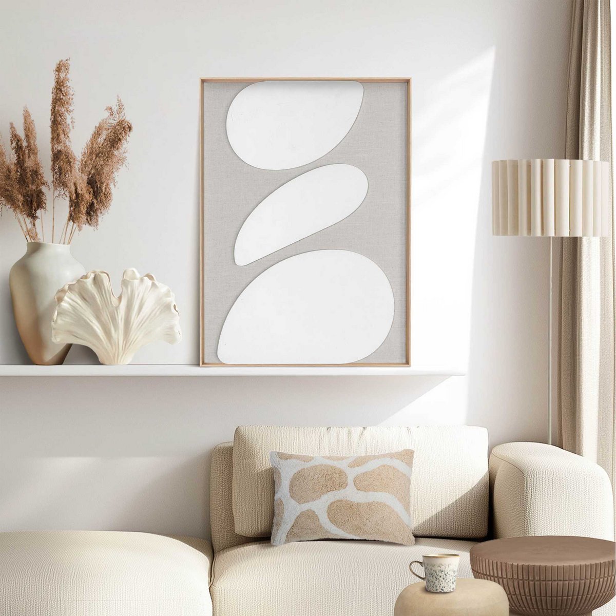 Painting 3D Art Relief Art Linen Serenity 70x50