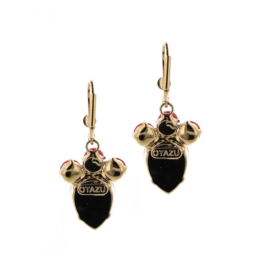 Precious Coral Earhangers