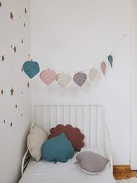 Guirlande en lin « Spring Dream » avec feuilles