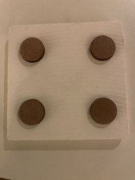 Einzigartiges Gemälde/Untersetzer aus reinem Naturstein