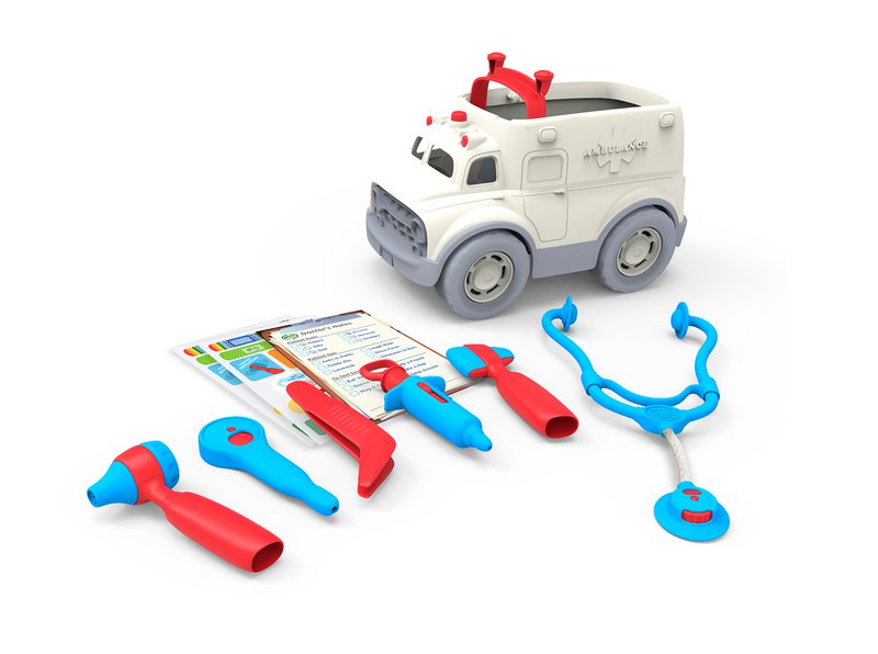 GreenToys - Ziekenwagen-Dokter