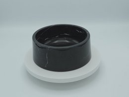 Marmor mad- og drikkeskål | Nero Marquina