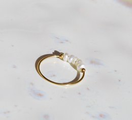 Gurk - Pearl Ring Gold
