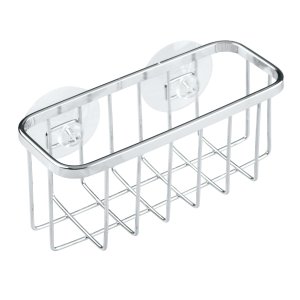 Idesign - Gia sink caddy with suction cup - silver
