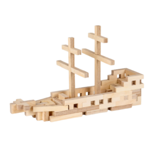 75-piece boat