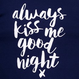 Nightdress de las mujeres - Siempre bésame buenas noches