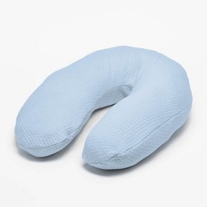Nursing pillow light blue - Soft Dots