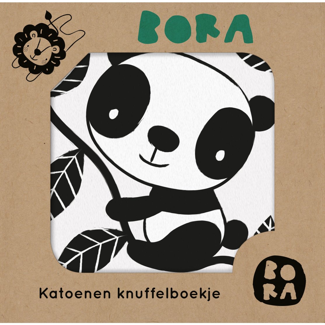 Fabric book - In the zoo