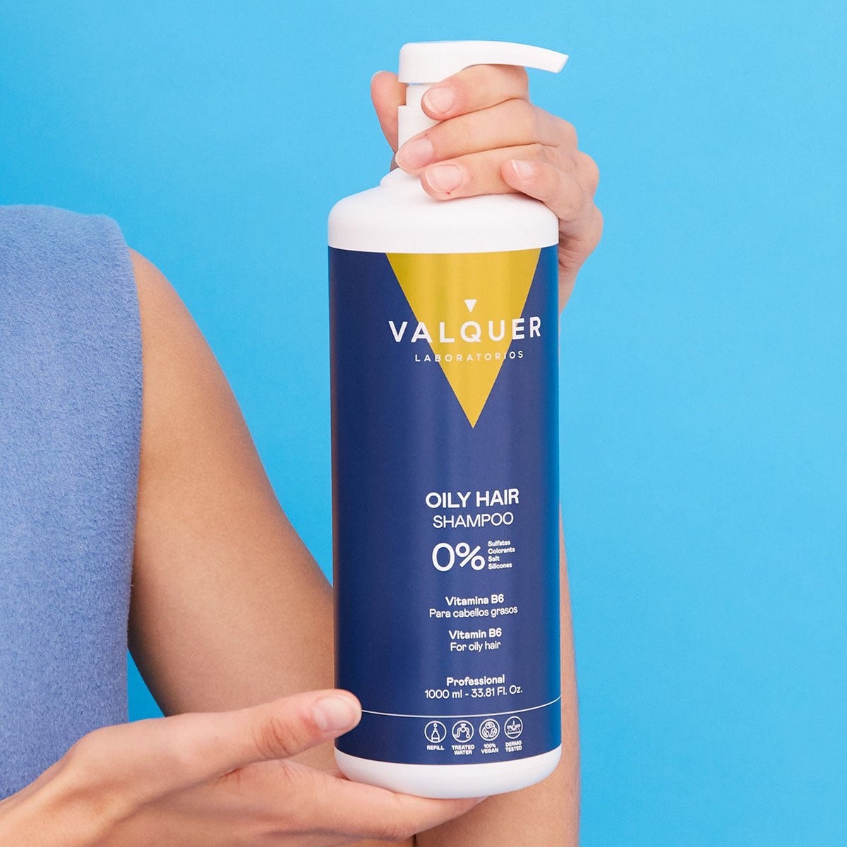 Champú para Cabello Graso - 0% Sin Sulfatos