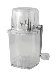 Acrylic ice crusher