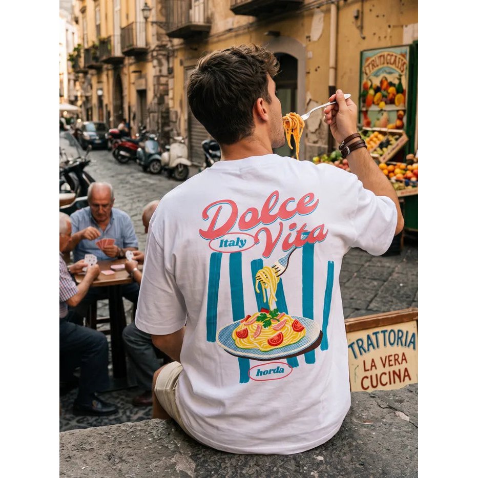 T-shirt Dolce Vita Horda | Boxy Fit 200g Made in Italy