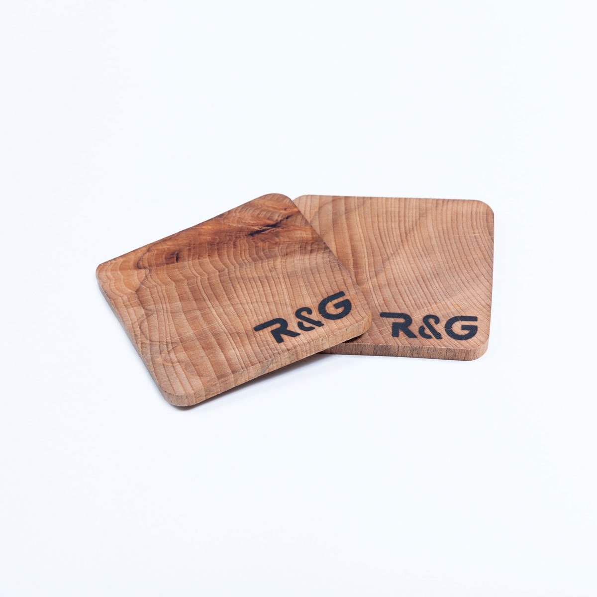 Untersetzer "R & G" - Zwei