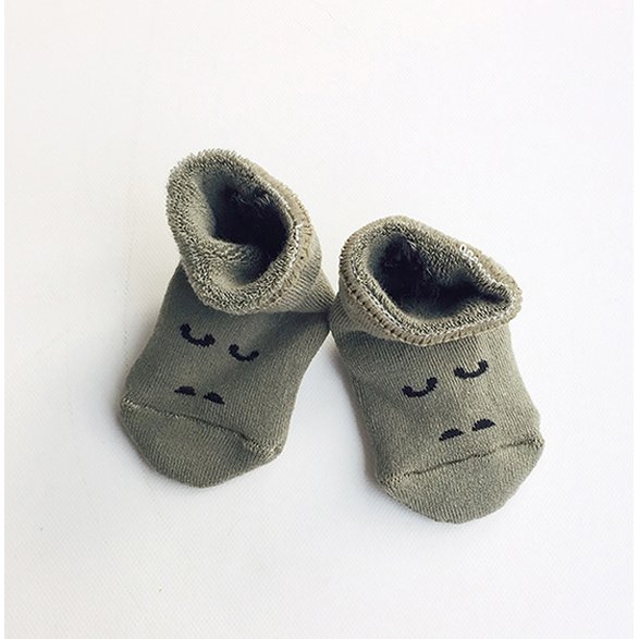 Soft baby booties Ally the Gator