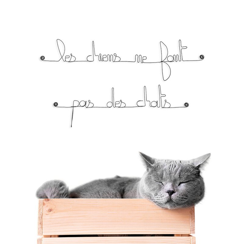 Wire quote "Dogs don't make cats"