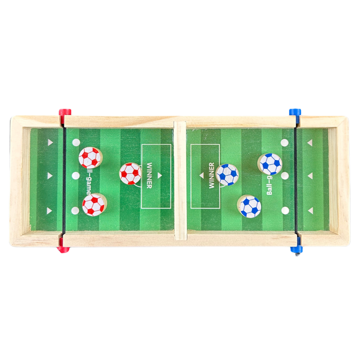 NEU – Mini-Fußballspiel – kleines Holzspielzeug, kleines Geschenk – 22 cm