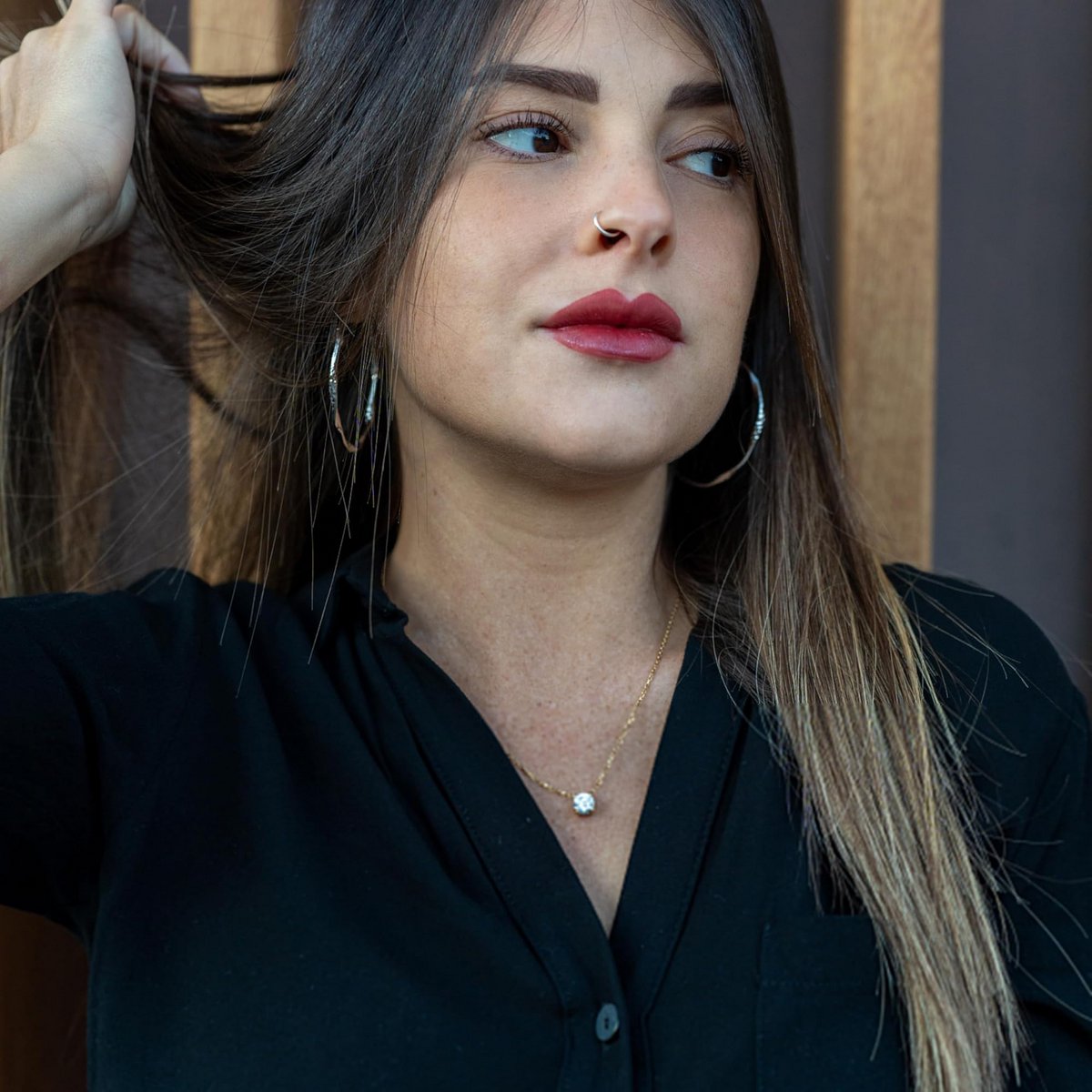 Collier femme "Zircone"