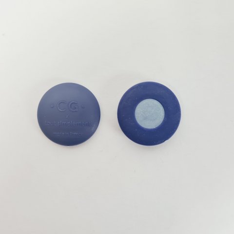 Rubber and magnetic button for pins "Solar - Lunar - Mist"
