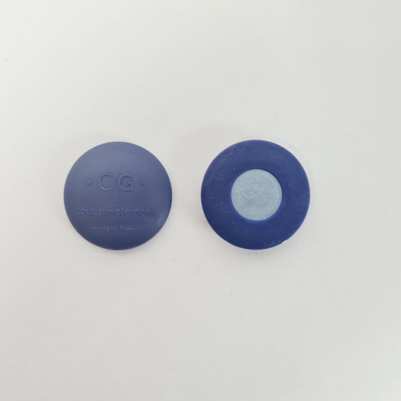 Gummi og magnetisk knap til stifter "Solar - Lunar - Mist"