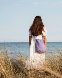 Mira Canvas Taske - Violet