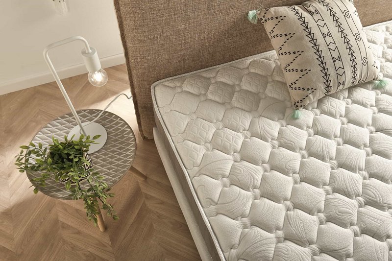 Colchón viscoelástico magnum -Beige - Grosor: 30 cm - Moonia