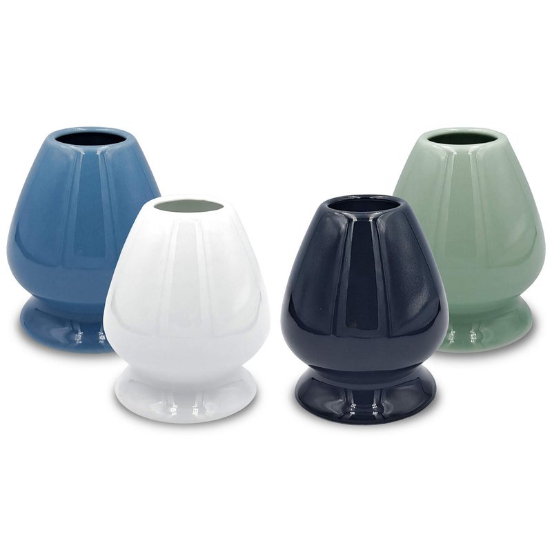 Matcha Besen Kusenaoshi Blue lavet af keramik