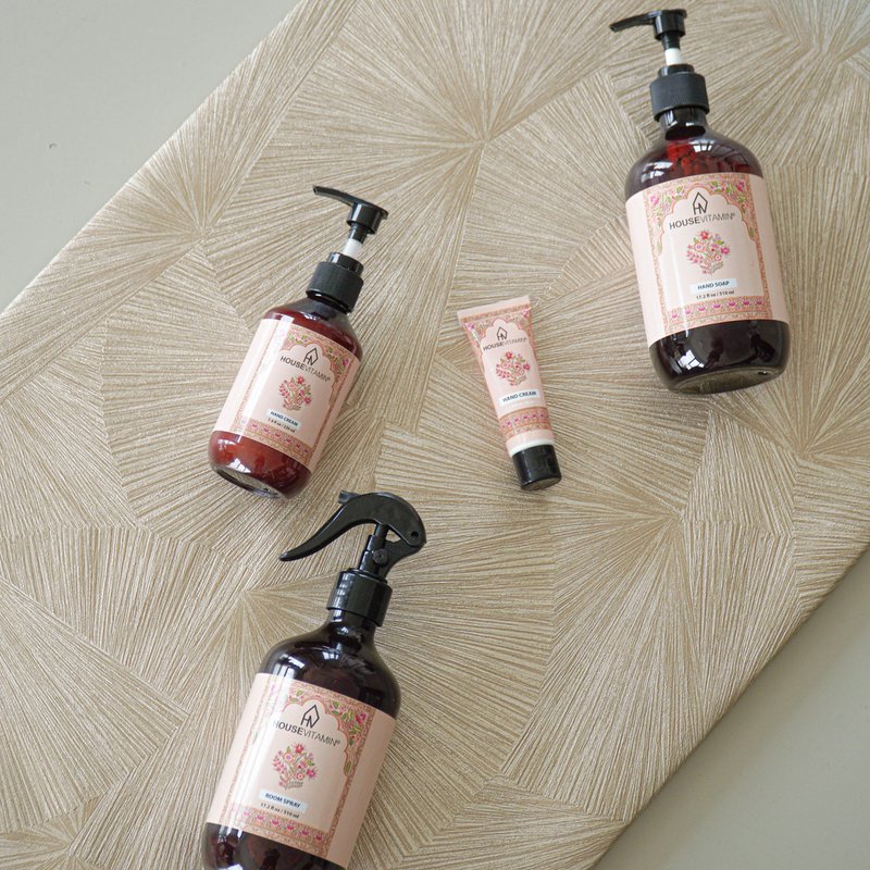 Handcream Pump Dispenser - Amber - 220ml