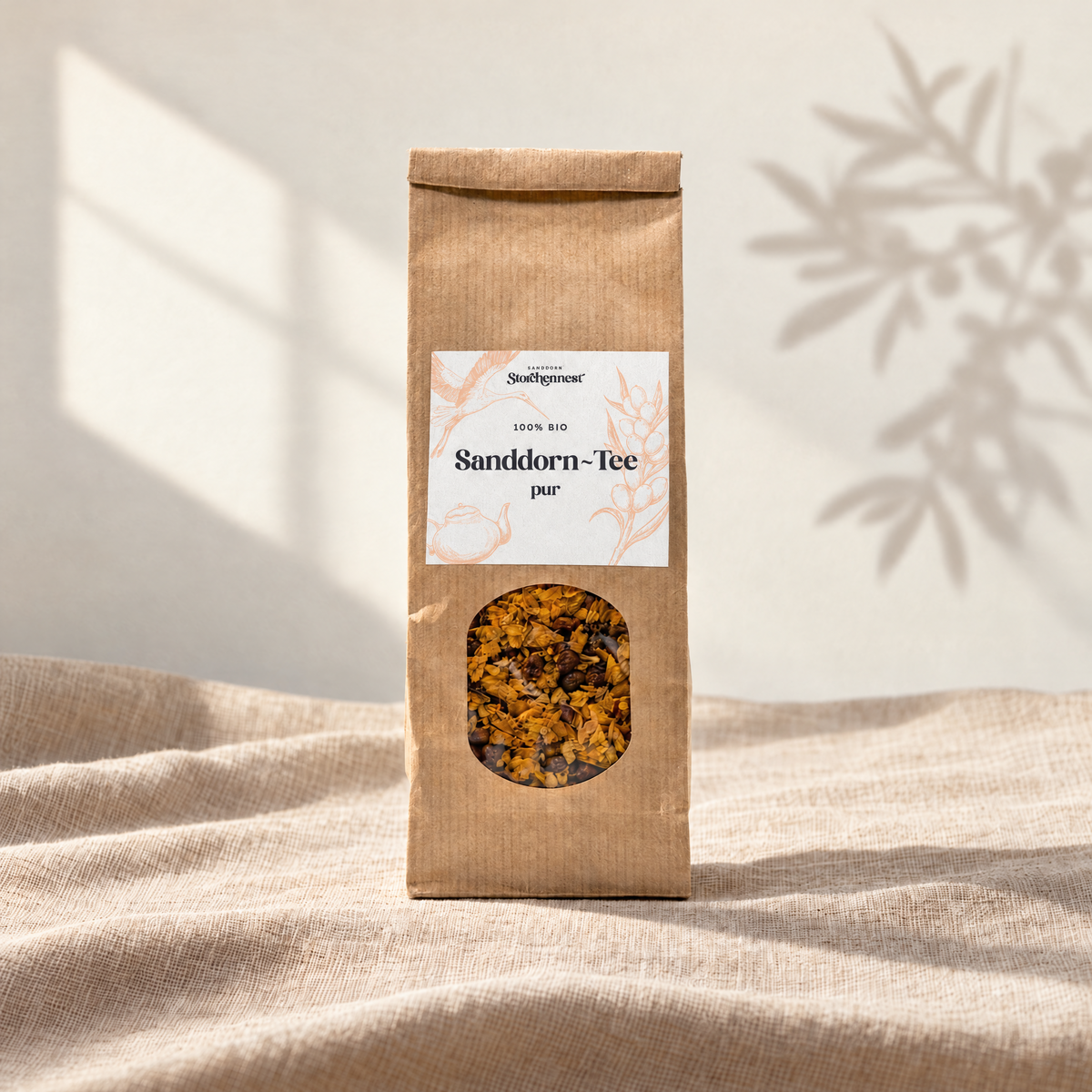 Bio Sanddorn-Tee pur