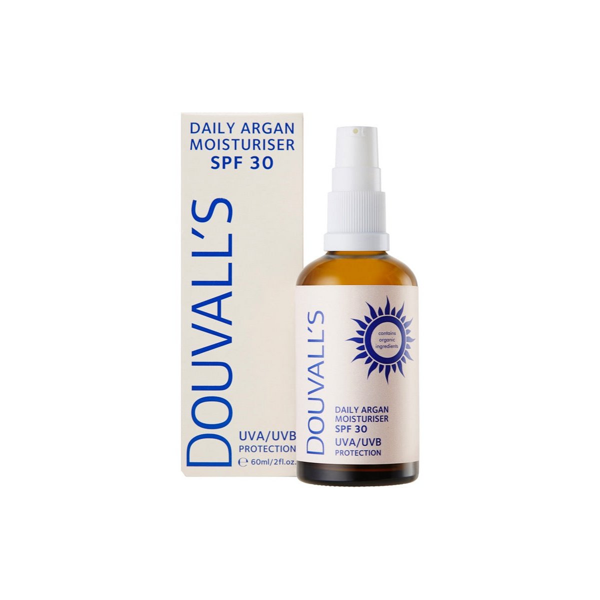Argan Daily Moisturiser with SPF30 UVA/UVB protection 60ml