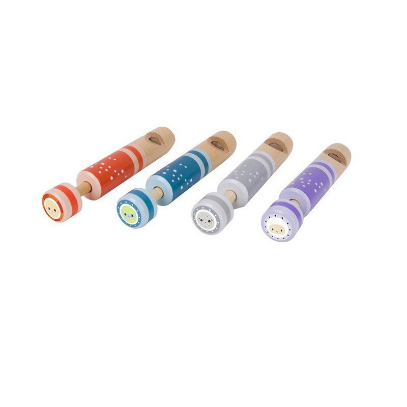 Whistle - Assortment 4 col. in display - 12 pcs - 3x17x3cm