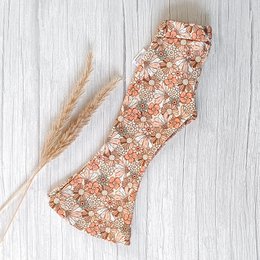 Pantalon Évasé Fleur Joyeuse
