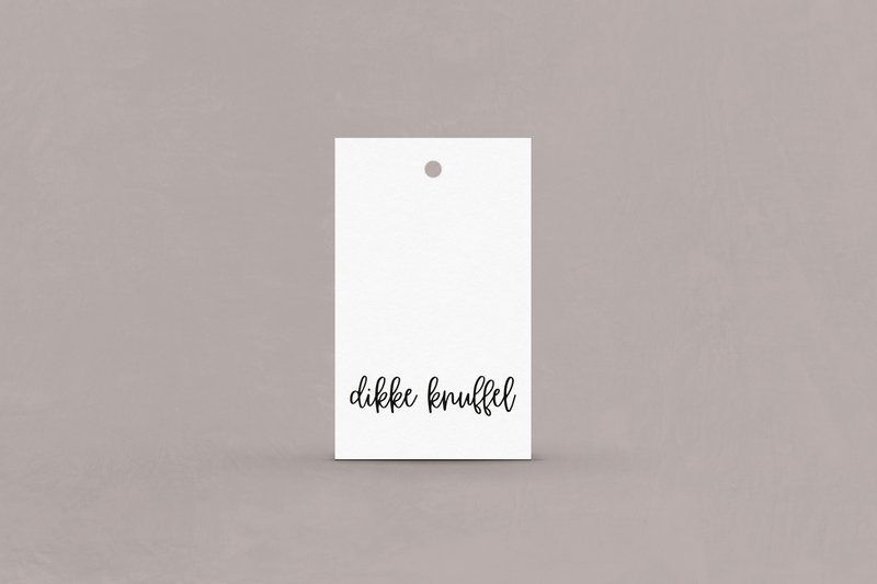 Værdipakke Gavemærke Minimal