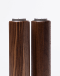 Salt & Pepper Grinders - UPSIDE DOWN - Oak / Walnut