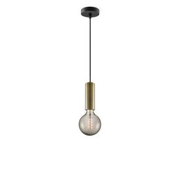 Home Sweet Home suspension bronze Saga Spiral - G125 - dimmable E27 fumée