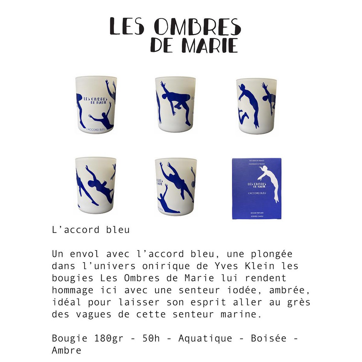 L'accord bleu - kunstlys hyldest til Yves Klein