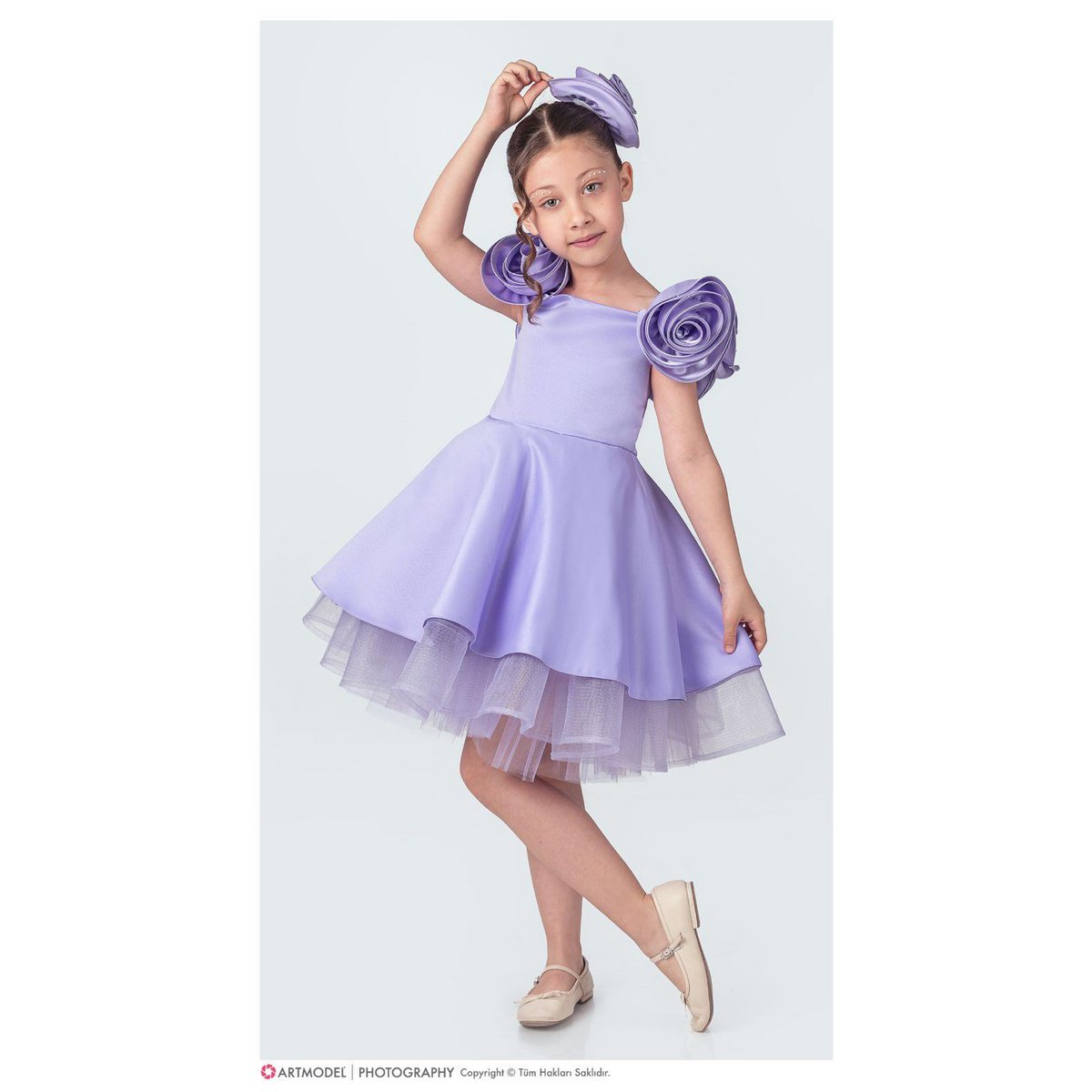 Kinderkleid 4-12y.