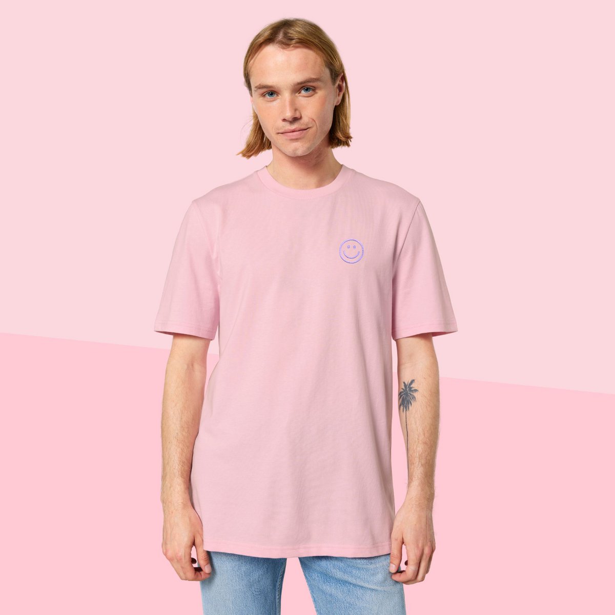 Camiseta unisex SMILEY confeccionada en algodón orgánico
