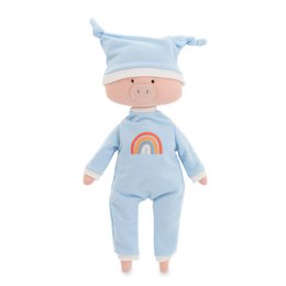 Baumwollweichspielzeug, Cotti Motti - Nicky the Pig (30 cm)