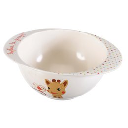 Sophie the giraffe meal set red
