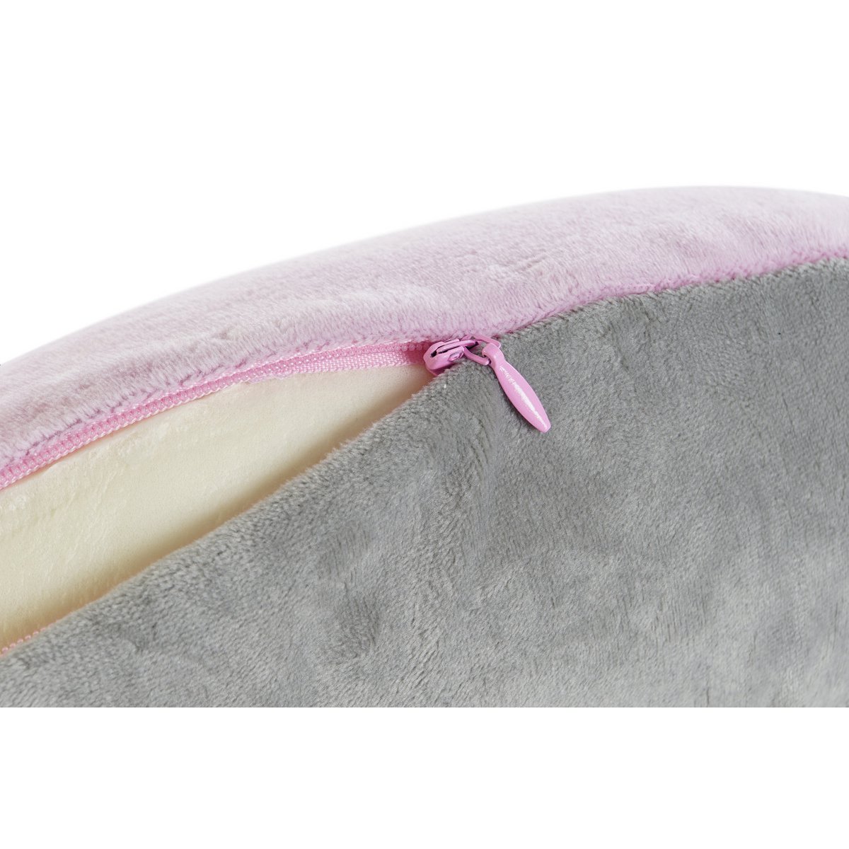 COJIN VIAJE POLIESTER 30X10X32 CAPUCHA ROSA RC208036