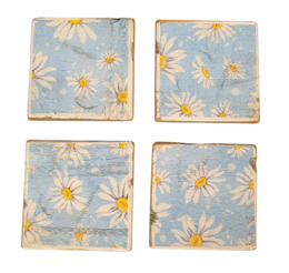 home deco old Dutch coast daisies in blue
